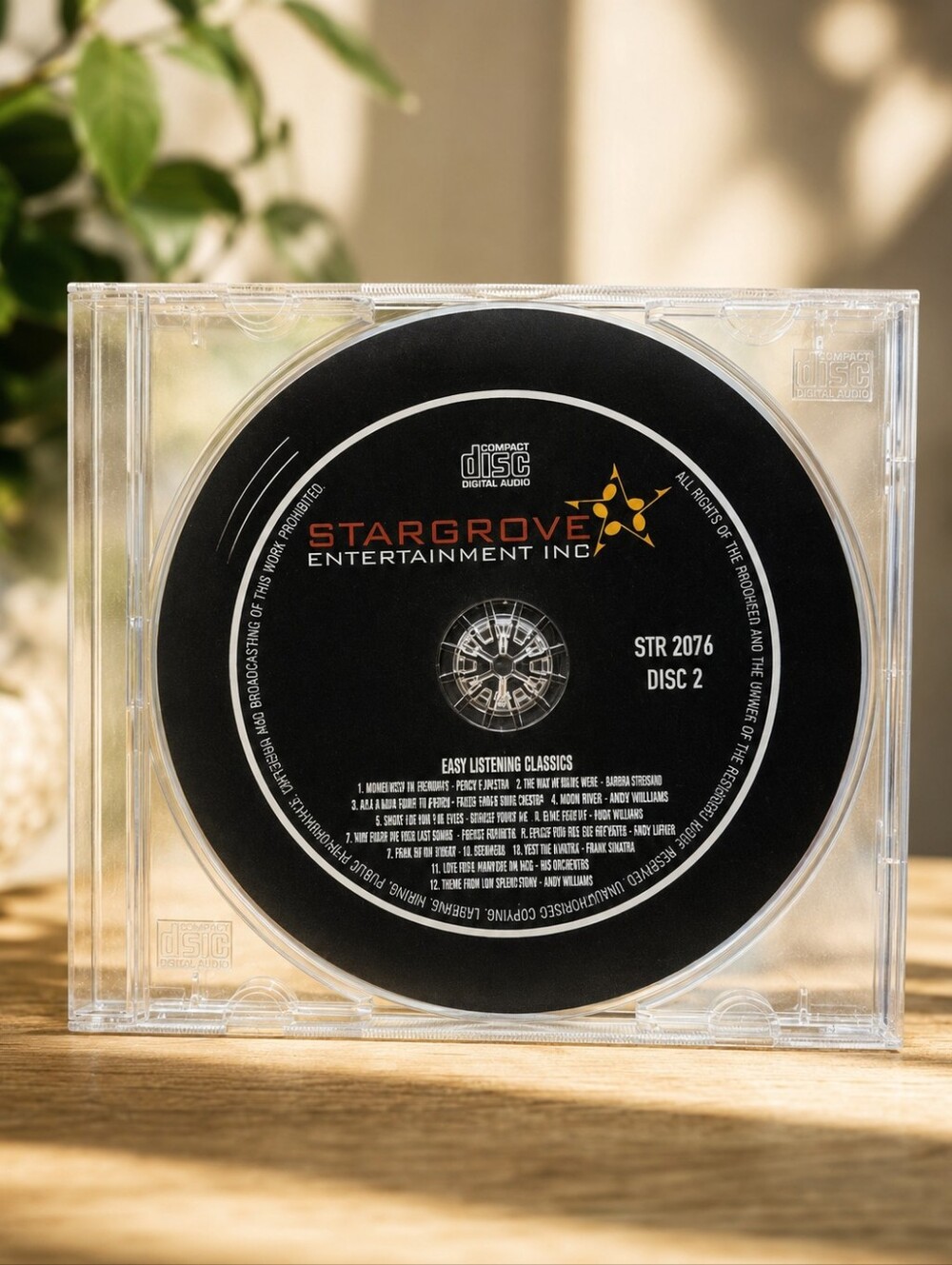 Stargroove Entertainment CD Disc 2 Easy Listening Classics